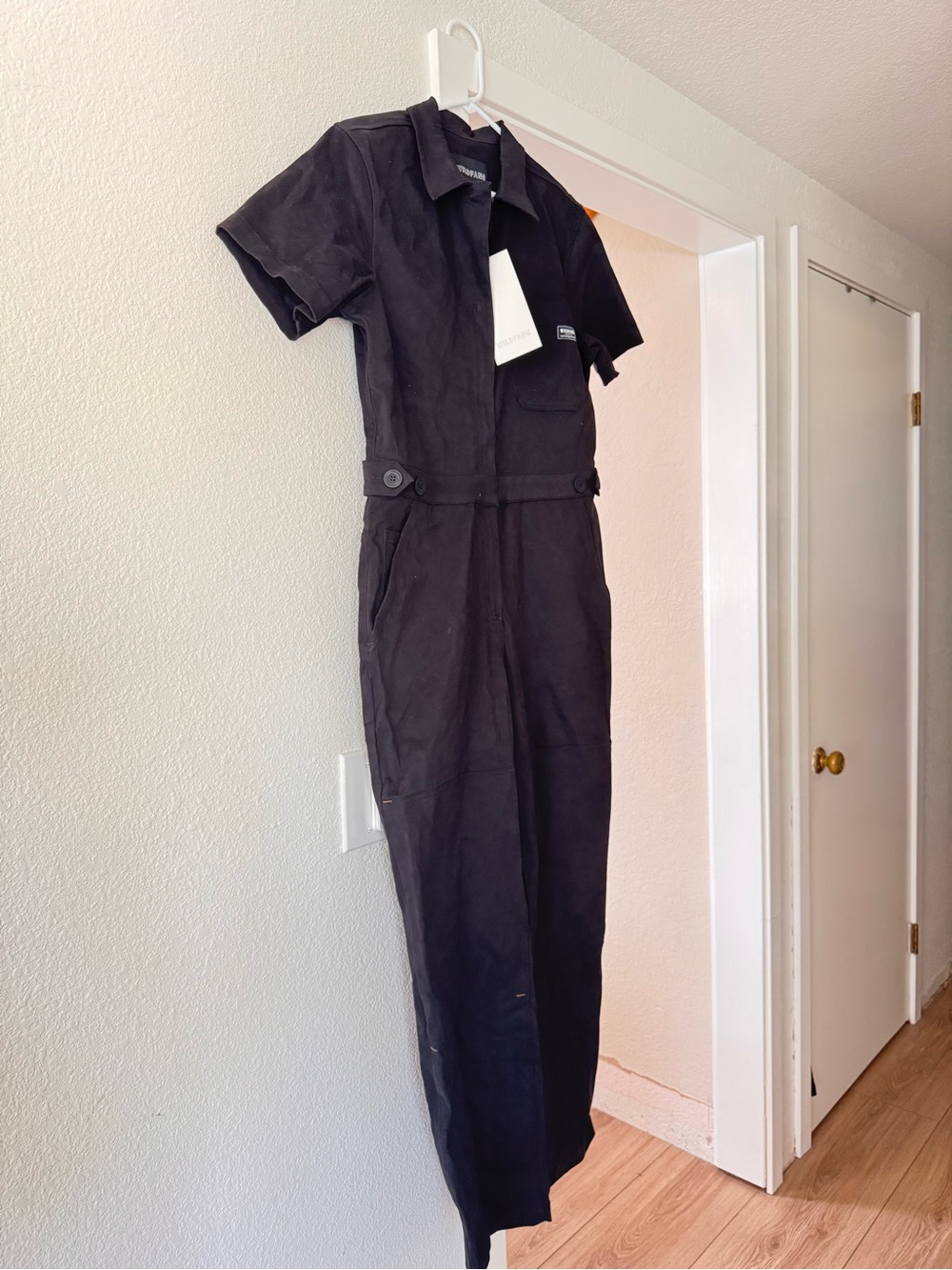 NEW Wildfang High Waisted Coveralls Medium